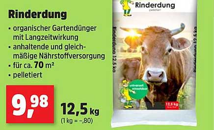 Rinderdung