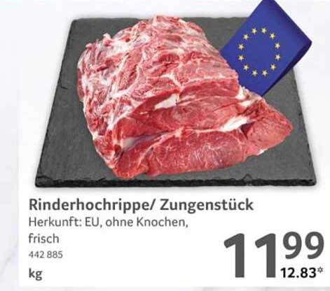 Rinderhochrippe/ Zungenstück