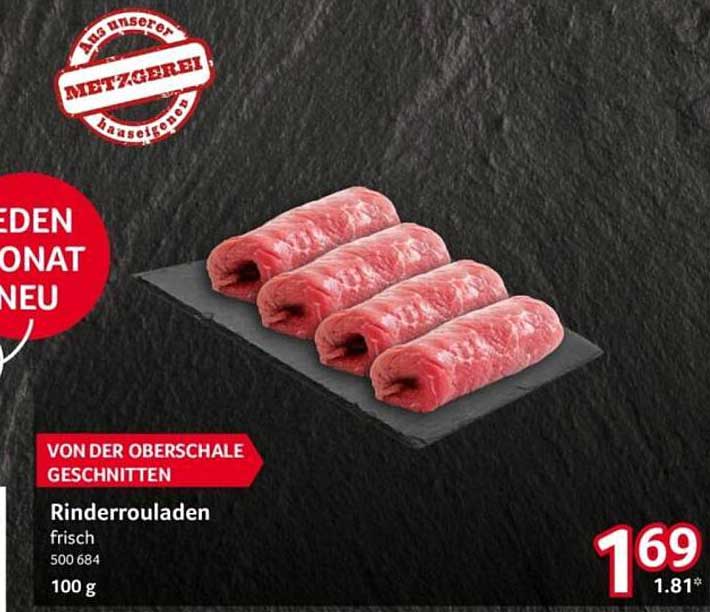 Rinderrouladen frisch 100 g