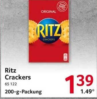 Ritz Crackers 200-g-Packung