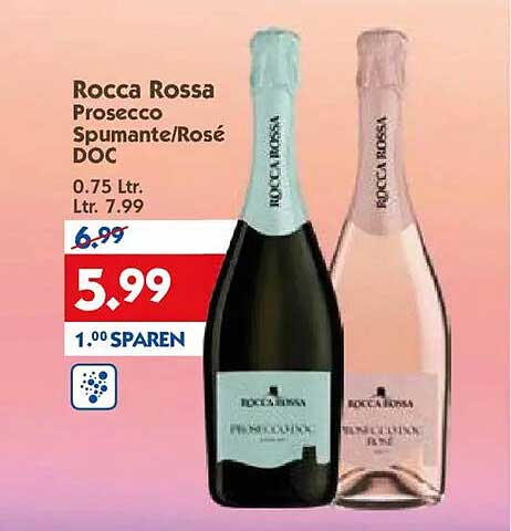 Rocca Rossa Prosecco Spumante/Rosé DOC