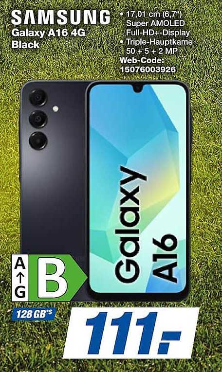SAMSUNG Galaxy A16 4G Black