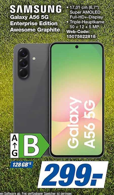 Samsung Galaxy A56 5G Enterprise Edition Awesome Graphite