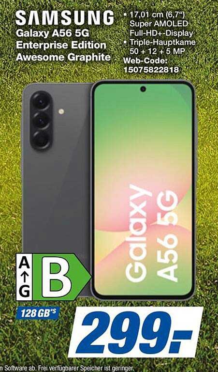 Samsung Galaxy A56 5G Enterprise Edition Awesome Graphite