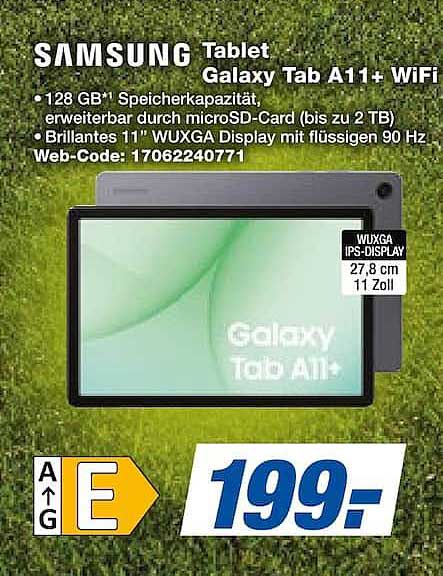 SAMSUNG Tablet Galaxy Tab A11+ WiFi