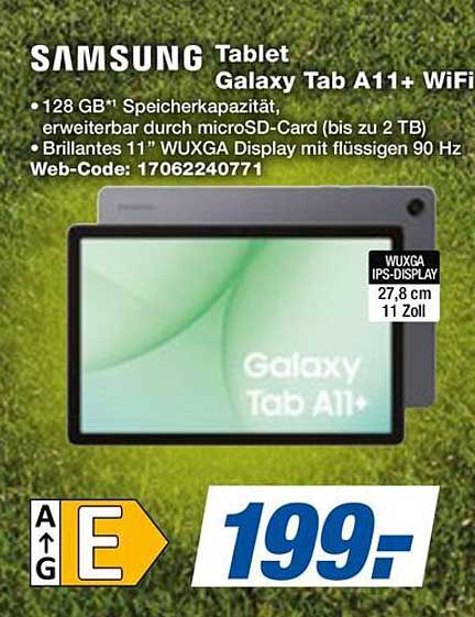 SAMSUNG Tablet Galaxy Tab A11+ WiFi