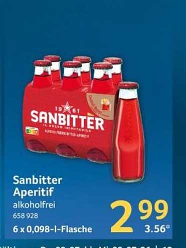 Sanbitter Aperitif alkoholfrei