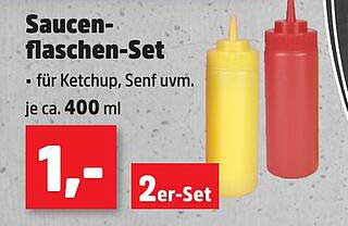 Saucen-flaschen-Set