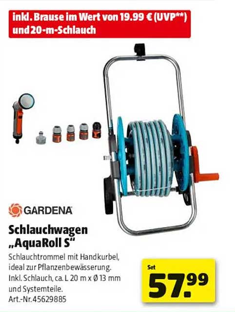 Schlauchwagen „AquaRoll S“