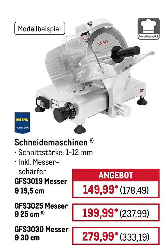 Schneidemaschinen 6)