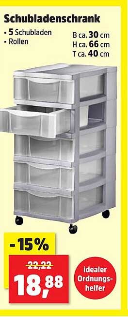 Schubladenschrank