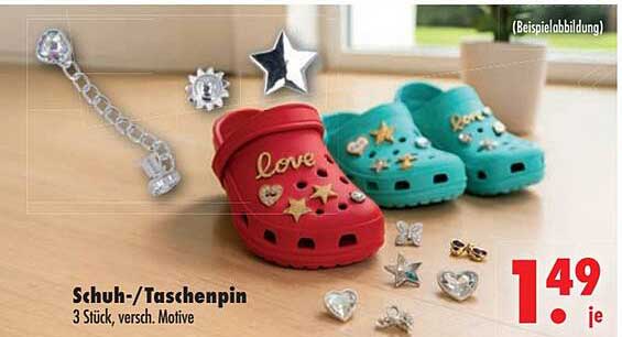 Schuh-/Taschenpin