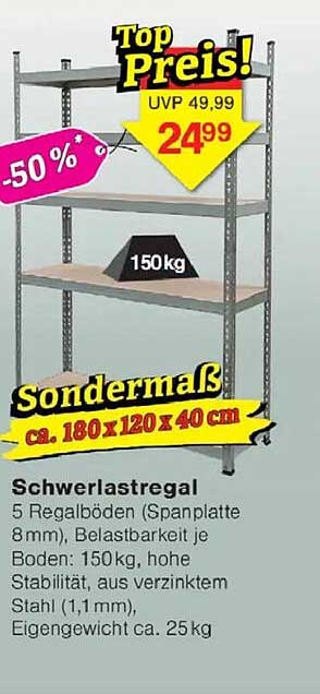 Schwerlastregal