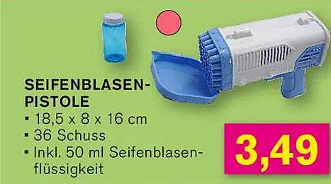 SEIFENBLASEN-PISTOLE