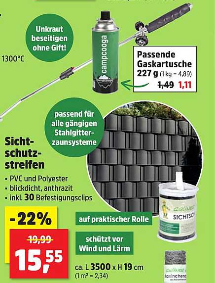 Sichtschutzstreifen