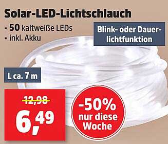 Solar-LED-Lichtschlauch