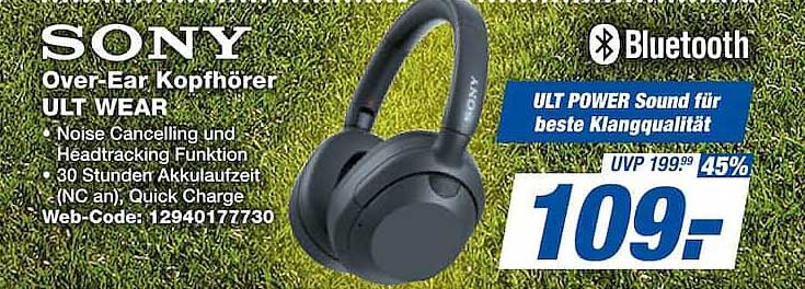 SONY Over-Ear Kopfhörer ULT WEAR