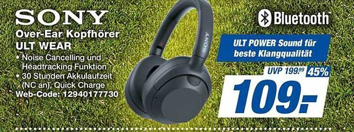 SONY Over-Ear Kopfhörer ULT WEAR