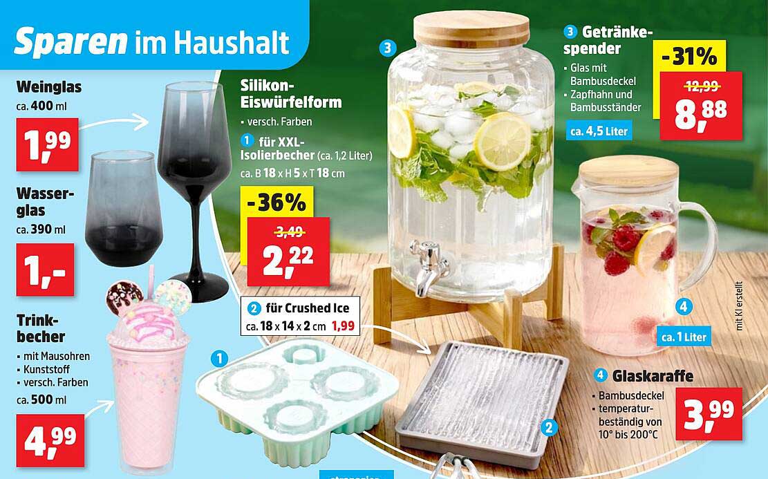 Sparen im Haushalt