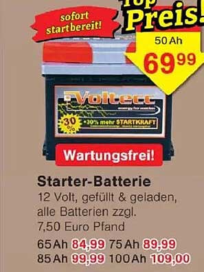 Starter-Batterie