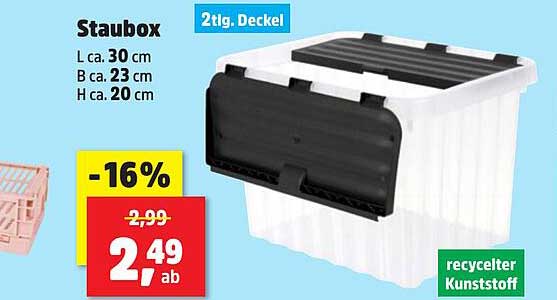 Staubox
