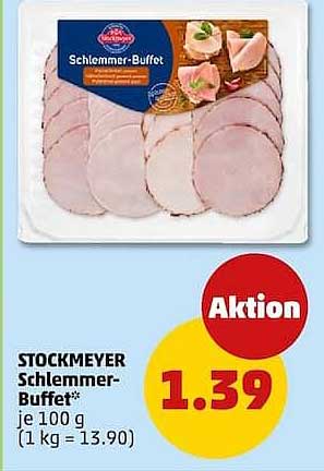 STOCKMEYER Schlemmer-Buffet je 100 g (1 kg = 13.90)