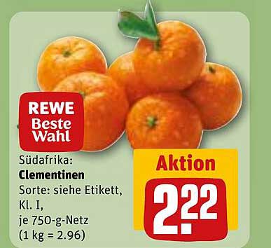 Südafrika: Clementinen