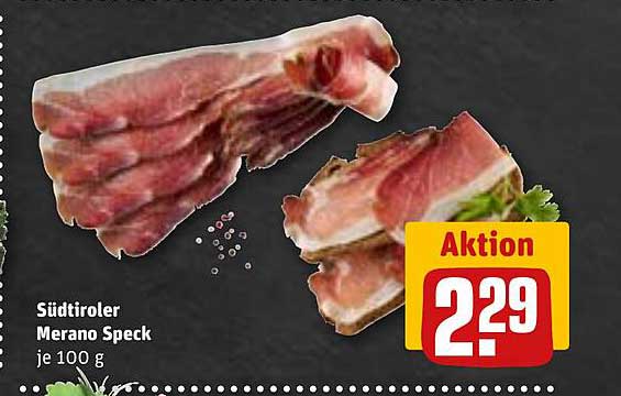 Südtiroler Merano Speck je 100 g