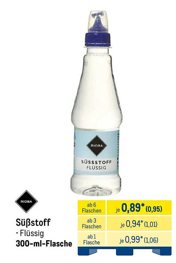 Süßstoff • Flüssig 300-ml-Flasche