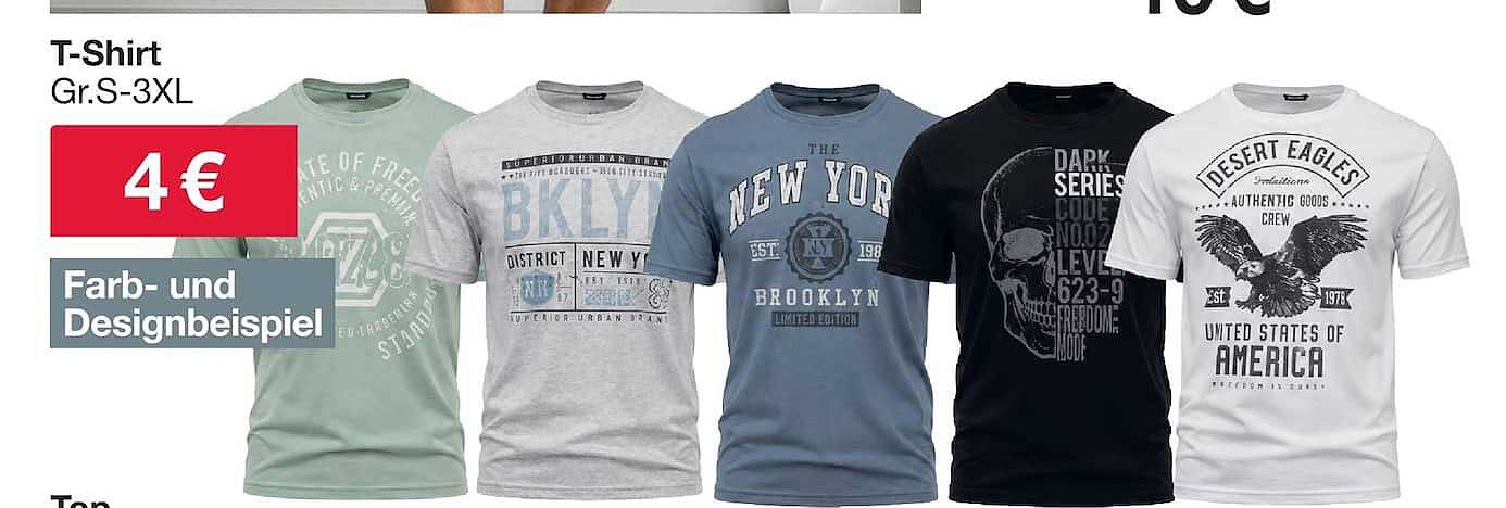 T-Shirt Gr.S-3XL