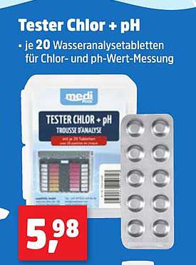 Tester Chlor + pH
