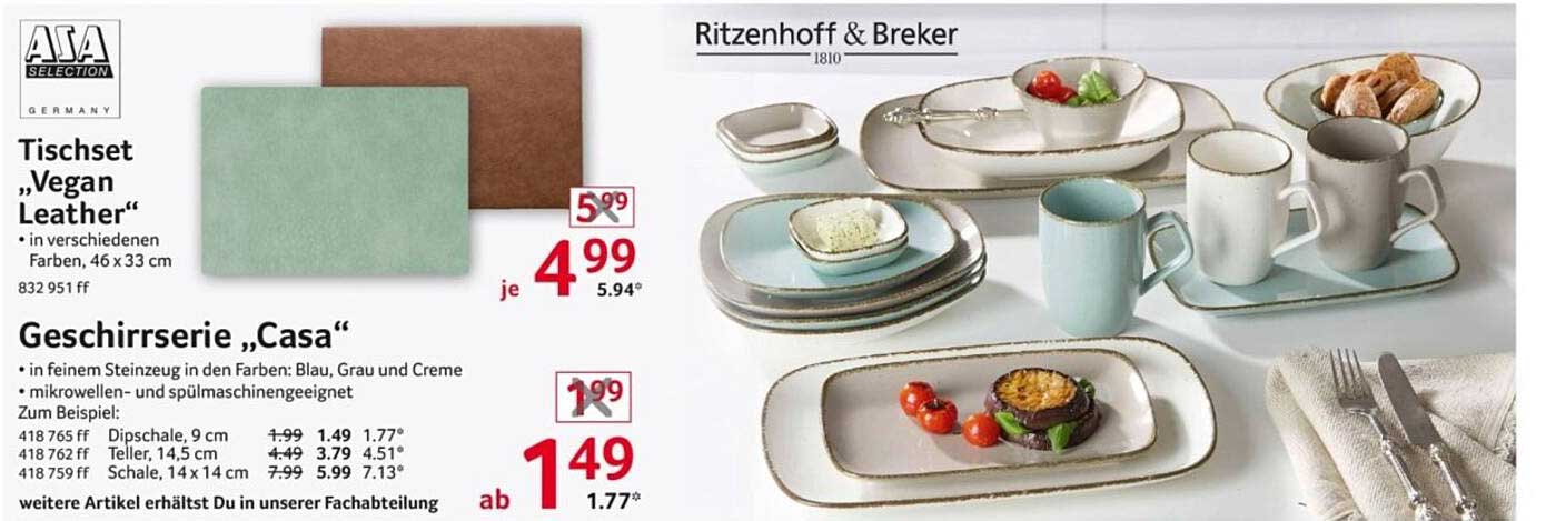 Tischset „Vegan Leather“