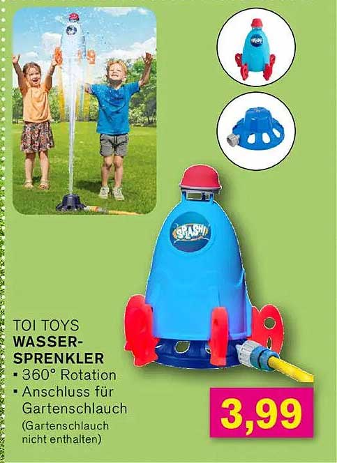 TOI TOYS WASSER-SPRENKLER
