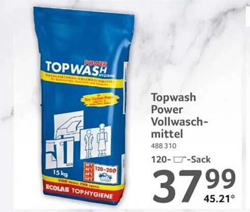 Topwash Power Vollwaschmittel