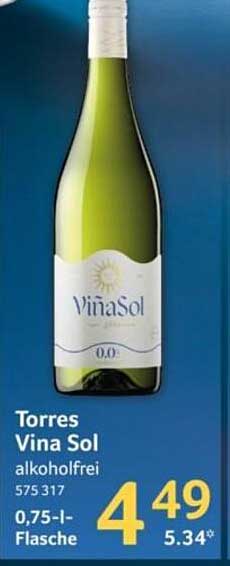 Torres Viña Sol alkoholfrei