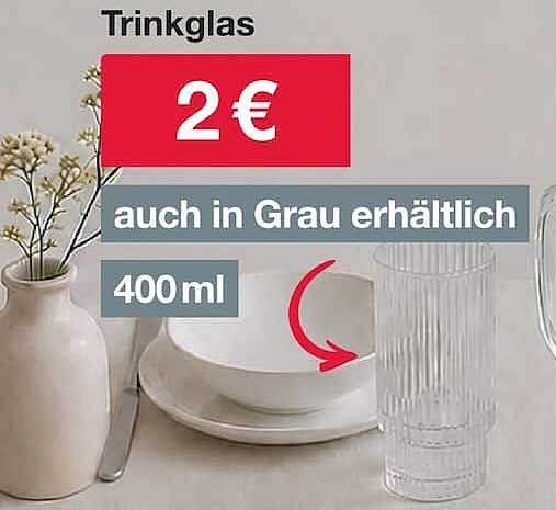 Trinkglas
