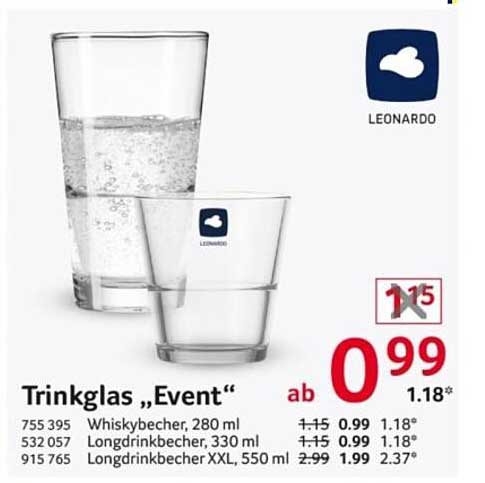 Trinkglas „Event“