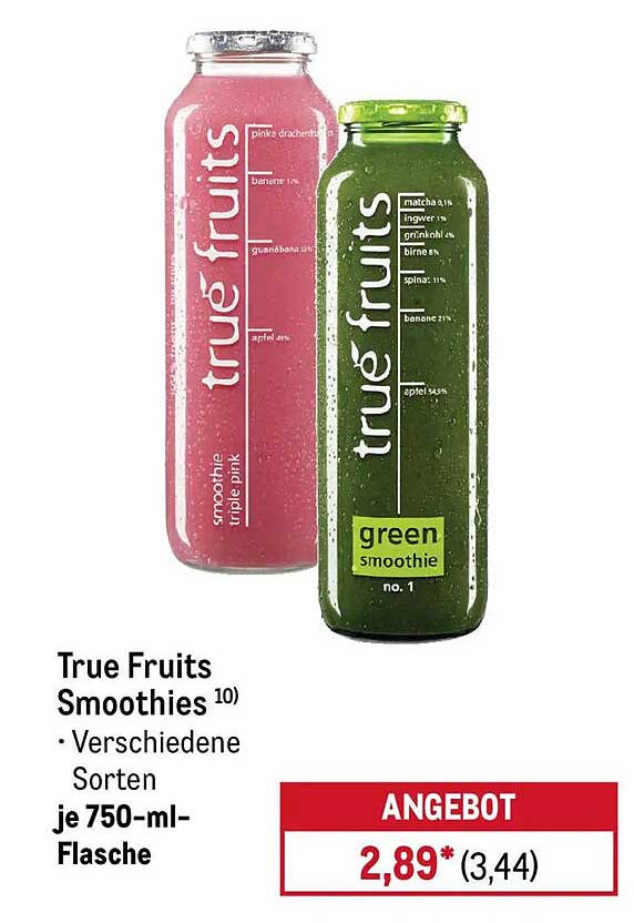 True Fruits Smoothies