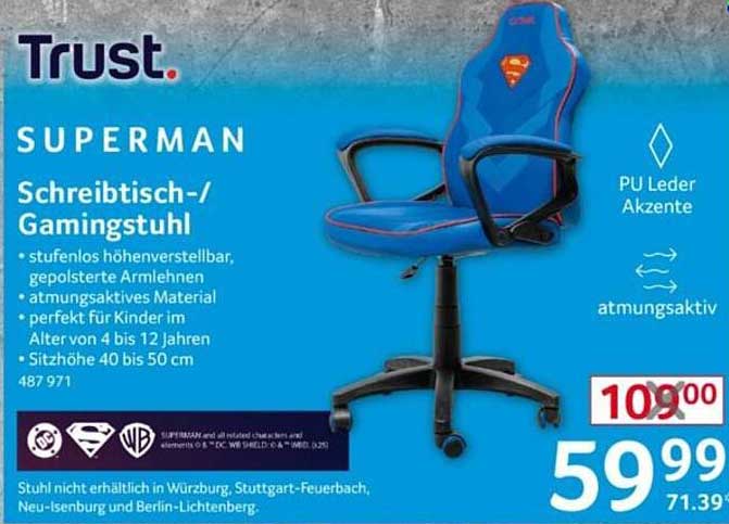 Trust SUPERMAN Schreibtisch-/Gamingstuhl