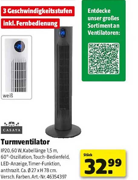 Turmventilator