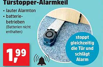 Türstopper-Alarmkeil