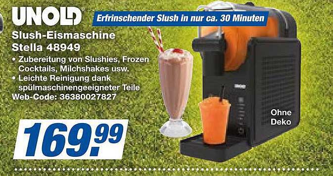 UNOLD Slush-Eismaschine Stella 48949