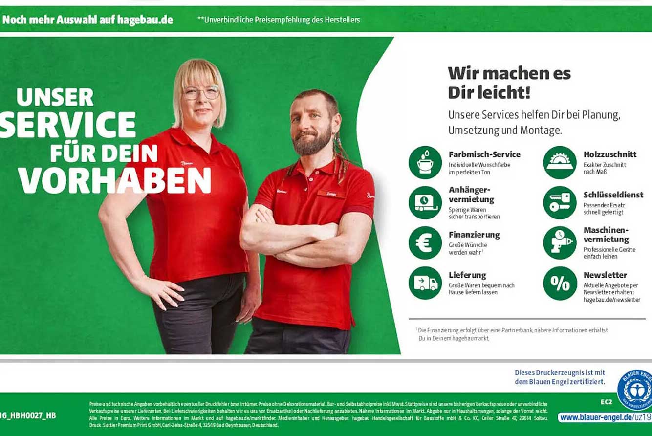 UNSER SERVICE FÜR DEIN VORHABEN