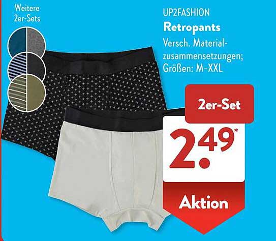 UP2FASHION Retropants