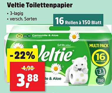 Veltie Toilettenpapier