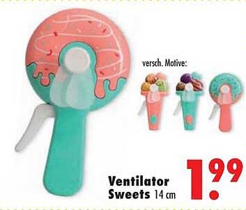 Ventilator Sweets 14 cm