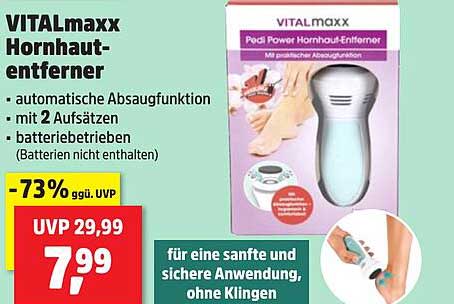 VITALmaxx Hornhaut-entferner