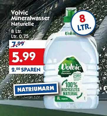 Volvic Mineralwasser Naturelle