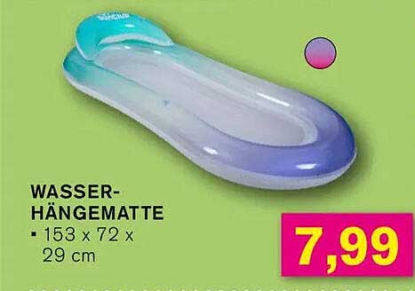 WASSER-HÄNGEMATTE