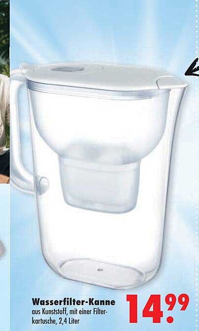 Wasserfilter-Kanne